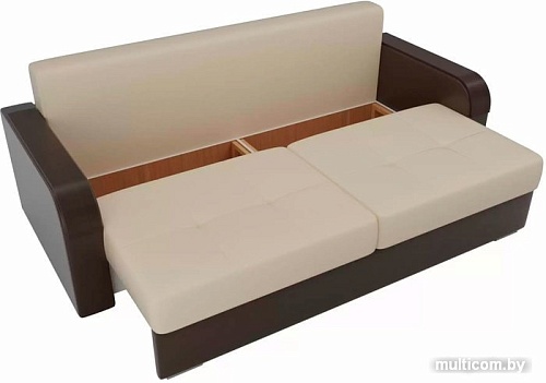 Диван Лига диванов Мейсон 102153 (бежевый/коричневый)