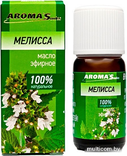 Aroma Saules Эфирное масло Мелисса 10 мл