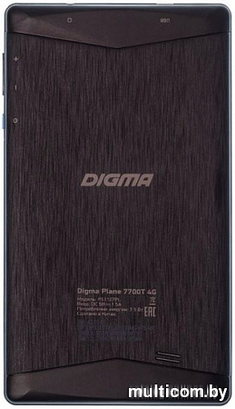 Планшет Digma Plane 7700T PS1127PL LTE 8GB (черный)