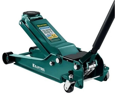 Подкатной домкрат KRAFTOOL 43454-3.5 3.5т