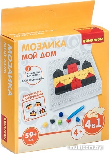Мозаика/пазл Bondibon Мой дом ВВ4423