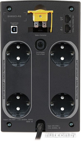 Источник бесперебойного питания APC Back-UPS 800VA (BX800CI-RS)
