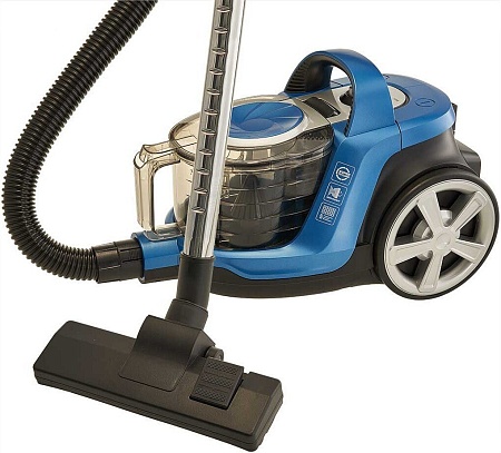 Пылесос Delta DE-3502 (синий)