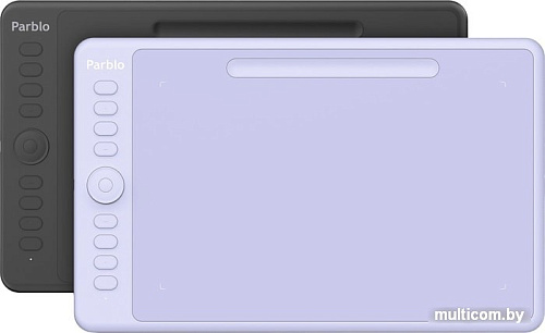 Графический планшет Parblo Intangbo M (сиреневый)
