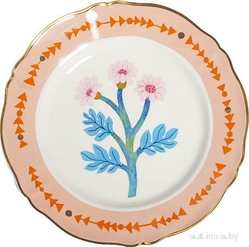 Тарелка обеденная Bitossi Botanica BOT00101 (примула)