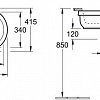 Умывальник Villeroy &amp; Boch Architectura 41766001