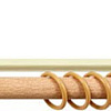 Карниз для штор Legrand Кантри + У-шина 48063472 (1.8 м, бук)