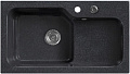 Кухонная мойка Belux SG-REC-HALF-8045-01 (черный)