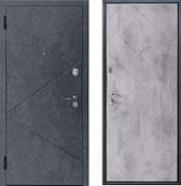 Металлическая дверь Guard Loft бетон графит/бетон серый (96x205, левая)