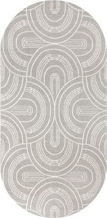 Ковер для жилой комнаты Safyun Bravo SN550-BEIGE-OVAL (1.6x3)