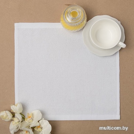 Полотенце Belezza Ocean 30x30 (белый)