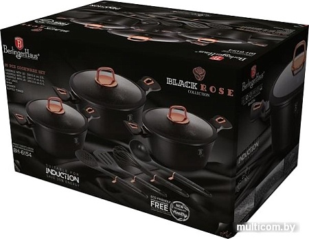 Набор кастрюль Berlinger Haus Carbon Metallic Line BH-6154