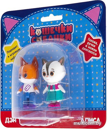 Набор фигурок Кошечки-Собачки Дэн и Алиса 39223