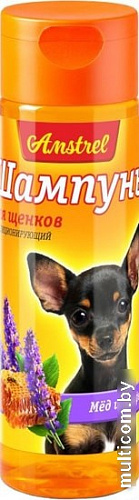 Шампунь Amstrel для щенков кондиционирующий с медом и шалфеем 120 мл