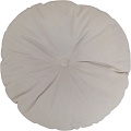 Декоративная подушка Sled Круглая 40x40x10 (молочный)