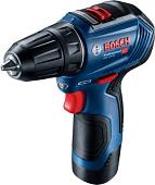 Дрель-шуруповерт Bosch GSR 12V-30 Professional 06019G9020 (с 2-мя АКБ, кейс)