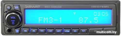 USB-магнитола Swat MEX-3006UBB