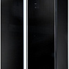 Холодильник side by side Ginzzu NFK-465 Black glass