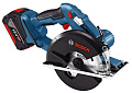 Пила Bosch GKM 18 V-LI 4.0Ah x2 L-BOXX