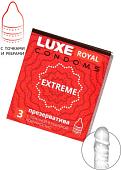 Рельефные презервативы LUXE Royal Extreme рифленые 8793