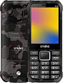 Мобильный телефон Strike P30 (серый камуфляж)