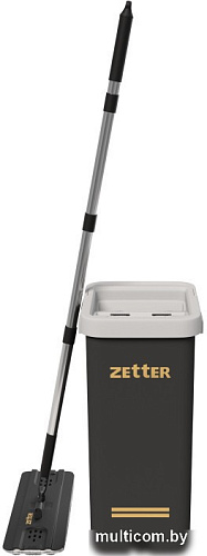 Швабра с отжимом Zetter M HOME202105-3 (черный)