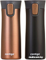 Комплект термосов Contigo Pinnacle 2-pack (черный/золотистый)