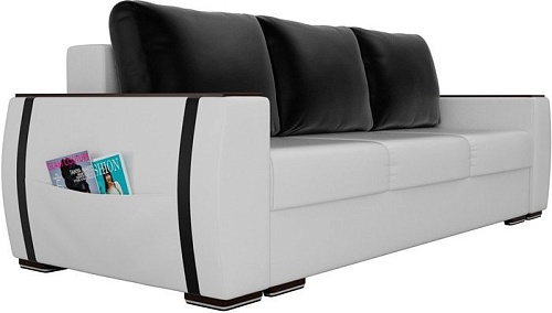 Диван Лига диванов Брион 101778 (белый/черный)