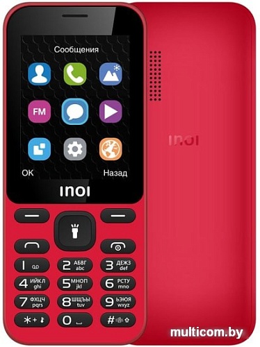 Мобильный телефон Inoi 239 (красный)