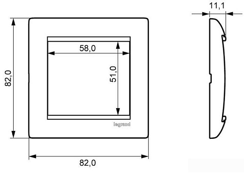 Рамка Legrand Valena 774351