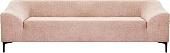 Диван Brioli Тони трехместный (рогожка, J11 розовый)