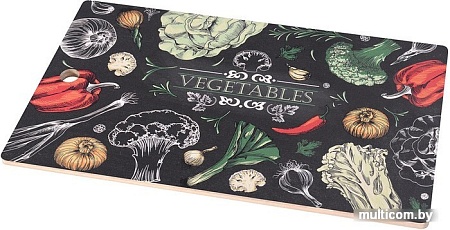 Разделочная доска Мультидом Овощной букет МТ18-23
