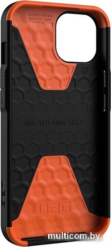 Чехол для телефона Uag для iPhone 14 Civilian Black 114040114040