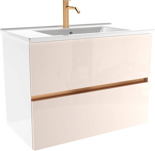 ЗОВ Тумба под умывальник Софи 100 (тальк)