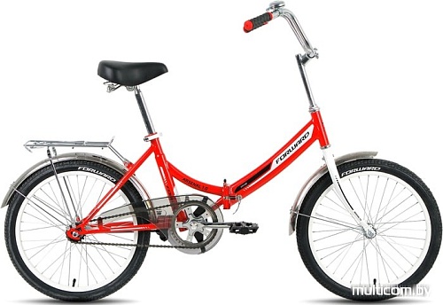 Велосипед Forward Arsenal 20 1.0 (красный, 2019)