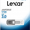 USB Flash Lexar JumpDrive V100 128GB (белый)