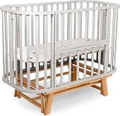 Классическая детская кроватка Sweet Baby Barocco New с маятником (кашемир/натуральный)