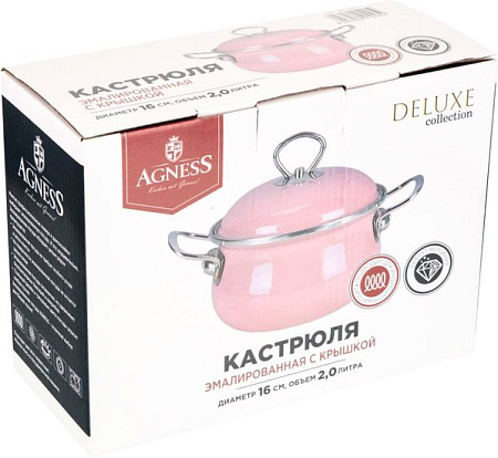 Кастрюля Agness 901-095