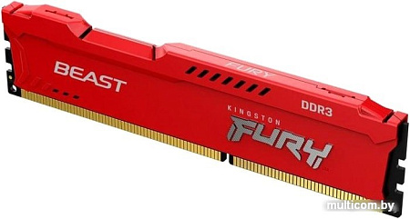 Оперативная память Kingston FURY Beast 2x4GB DDR3 PC3-12800 KF316C10BRK2/8