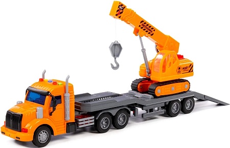 Набор Полесье Профи Трейлер 84009