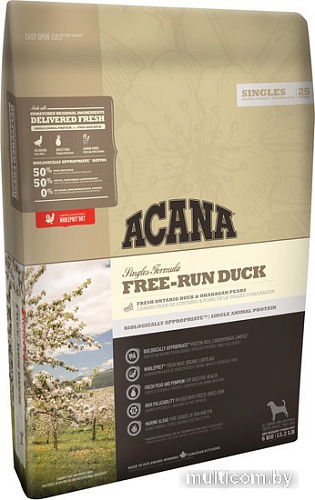 Корм для собак Acana Free-Run Duck 11.4 кг