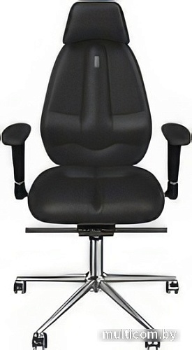 Кресло Kulik System Classic (азур, черный с подголовником)