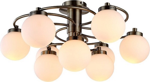 Припотолочная люстра Arte Lamp Cloud A8170PL-9AB