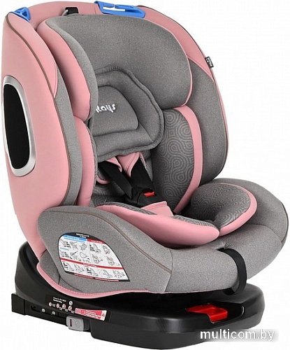 Детское автокресло Pituso Roys YB102A (розовый/серый)