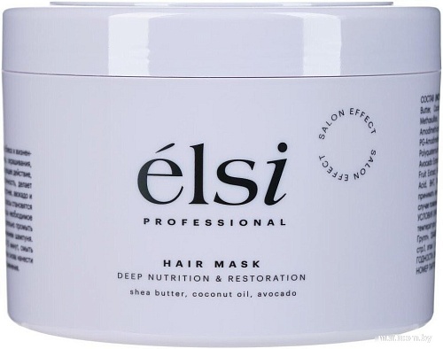 Маска elsi Professional Глубокое Питание и Восстановление 500 мл