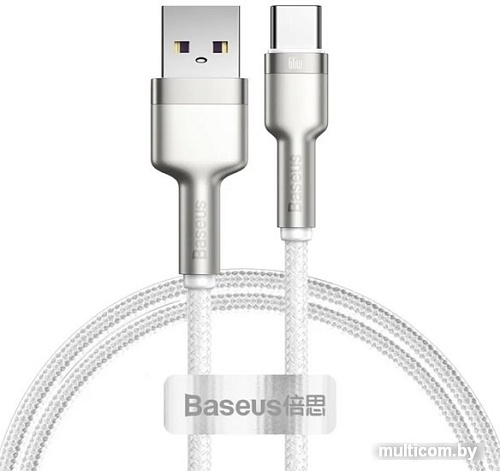 Кабель Baseus USB Type-A - USB Type-C CAKF000102 (1 м, белый)
