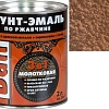 Грунт-эмаль Dali 3 в 1 по ржавчине молотковая 2 л (бронзовый)