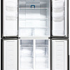 Четырёхдверный холодильник Ginzzu NFK-500 Black glass