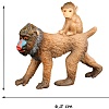 Фигурка Masai Mara Мир диких животных Обезьяна Мандрил с детенышем MM211-162