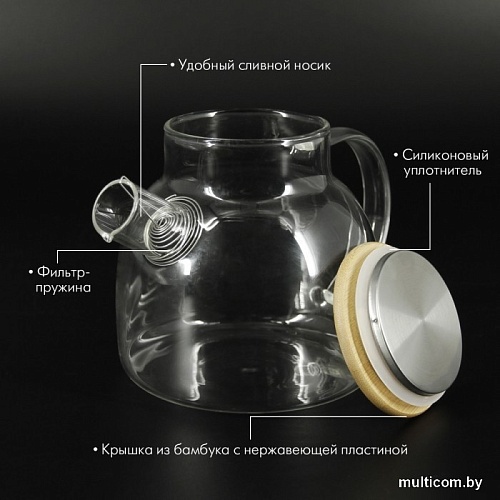 Заварочный чайник Pomi d'Oro Neri P250088